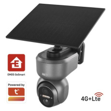 GoSmart Venkovní otočná kamera IP-6000 OWL s 4G/LTE, šedá