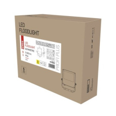 LED reflektor ASIMO asymmetric 50W, černý, neutrální bílá