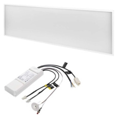 LED panel PROFI 30×120, obdélníkový vestavný bílý, 40W neutrální bíla, Emergency