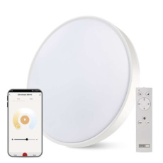 Chytré LED svítidlo GoSmart, přisazené, kruhové, 45W, CCT, stmívatelné, WiFi