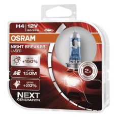 Autožárovka OSRAM H4 55W 12V 64193 NBL - 2ks