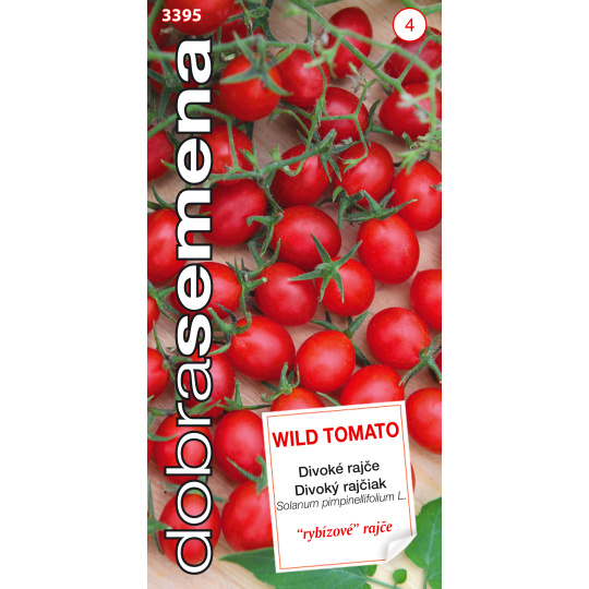 Dobrá semena Rajče tyč. - Wild Tomato (Divoké rajče) 15s (ZÁRUKA 2025)