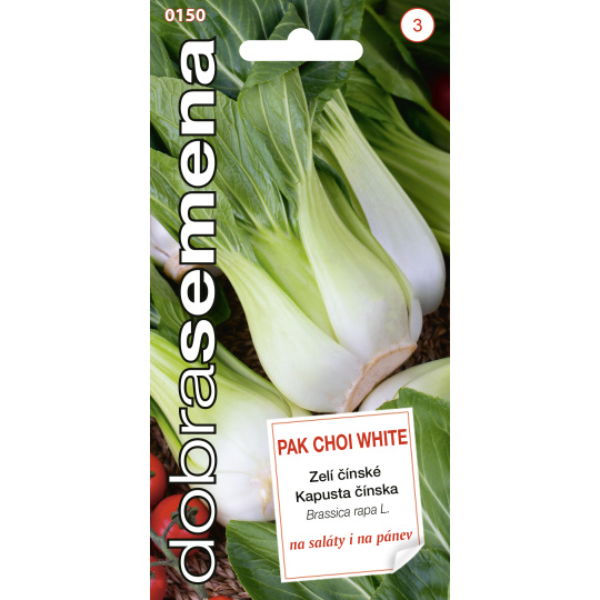 Dobrá semena Zelí čínské - Pak Choi White 1g