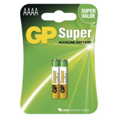 Alkalická speciální baterie GP 25A (AAAA, LR61) 1,5 V - 2ks