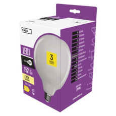 LED žárovka Filament Globe / E27 / 11 W (100 W) / 1 521 lm / teplá bílá