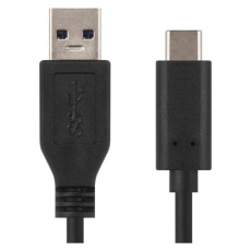 Rychlonabíjecí a datový kabel USB-A 3.0 / USB-C 3.1, Quick Charge, 1 m, černý