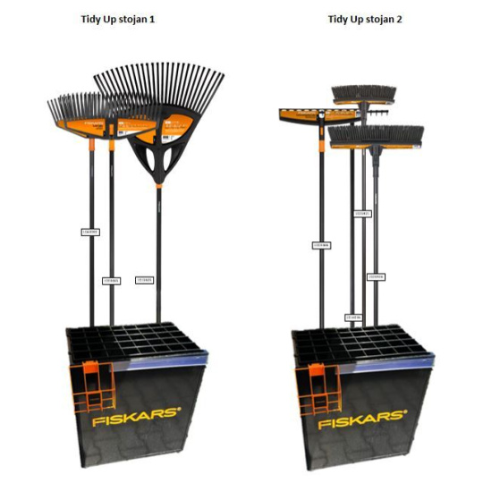 Koncept - Fiskars Planogram "A" stojan Tidy Up