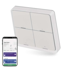 GoSmart Přenosný ovladač scén IP-2004ZW, ZigBee 3.0, 4-tlačítkový