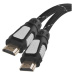 HDMI 2.0 high speed kabel eth.A vidlice-A vidlice 1,5m nylon