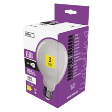 LED žárovka Filament Globe / E27 / 7,8 W (75 W) / 1 055 lm / neutrální bílá