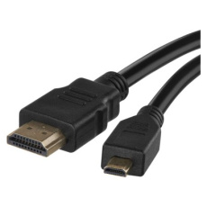 HDMI 2.0 high speed kabel A vidlice – D vidlice 1,5 m