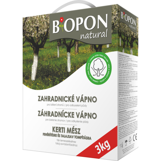 Bopon - zahradnické vápno 3 kg BROS